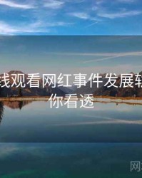 51网在线观看网红事件发展轨迹，带你看透