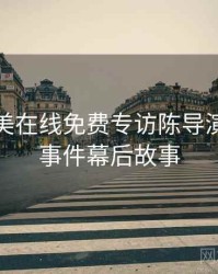 亚洲欧美在线免费专访陈导演：网红事件幕后故事