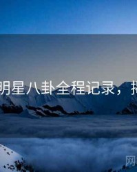 吃瓜51明星八卦全程记录，揭秘真相